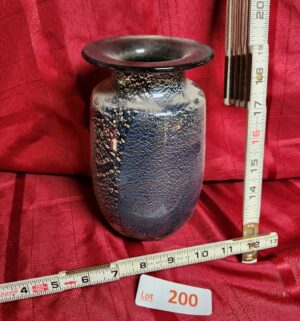 w200- Art glass vase