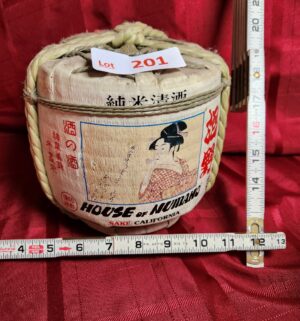 w201- House of Numano Sake Jug, empty