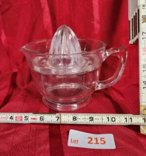 w215- Antique Glass Juicer/Measuring Cup. Very Rare