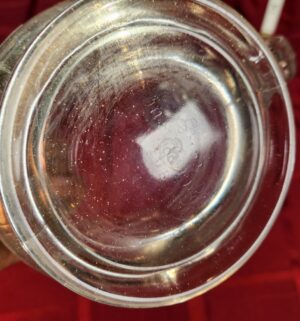 w215- Antique Glass Juicer/Measuring Cup. Very Rare - Image 4
