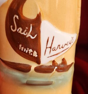 w226- Sail with Harveys. Hula Hawaiian Girl Tiki Mugs - Image 4