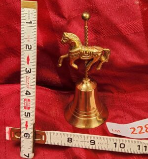 w228- Brass Merry go round bell