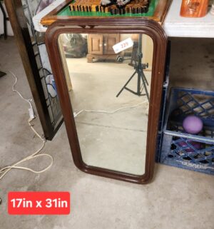 w229- antique wall mirror