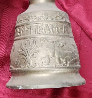 w236- vintage brass monastery or wall-mounted bell - Image 7
