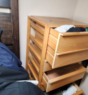 x6- Wooden 6 Drawer Dresser. 2nd floor - Image 3
