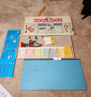 x48- vintage monopoly game