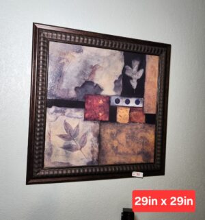 x65- framed art