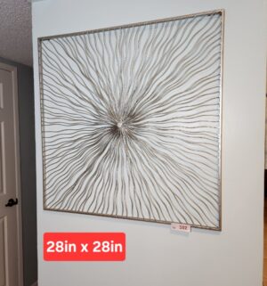 x102- metal wall art