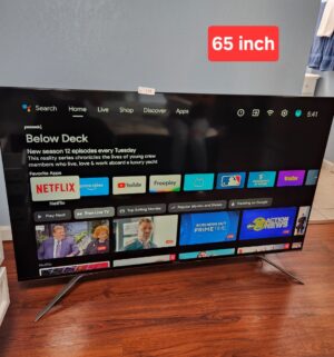 x128- 65 inch Hisense Smart TV