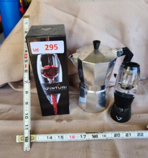 x295- coffee pot, vinturi