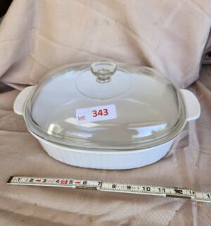 x343- covered corning ware dish