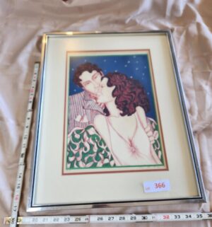 x366- framed artist proof. Signed