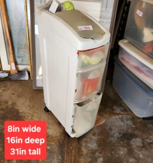 x435- slim drawer organizer