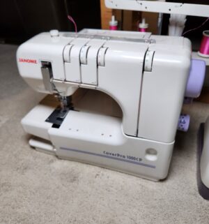 x451- 2 Janome Sewing Machines. No cords or pedals found - Image 3