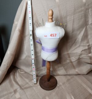 x457- dressform jewelry holder, pin cushion