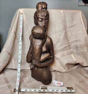x466- sculpture of a mother and child Selma Burke
