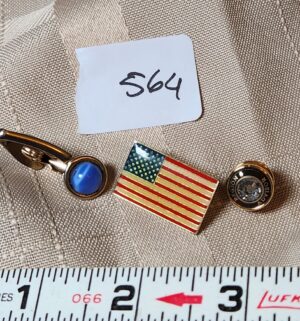 x564- tie pin, 2 pins
