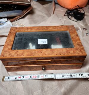x568- Jewelry Box w/ drawer