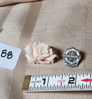 x588- 2 vintage pins