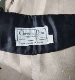 x608- Christian Dior Beaded Blind Fold - Image 3