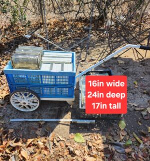 y2- large crate wagon. No glass blocks