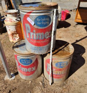 y22- vintage primex tins