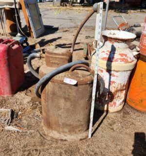y25- Antique fuel can