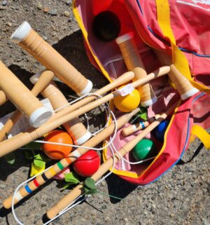 y31- forester croquet set. Very good shape - Image 3