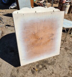 y38- antique wooden wall shelf - Image 2
