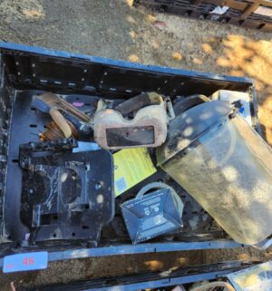 y46- misc hardware. Black Crate Not Included - Image 1