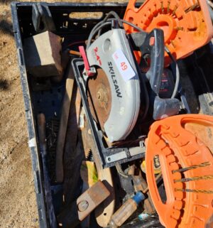 y49- power tools, misc tools. Black Crate Not Included - Image 2