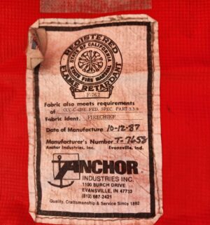 y61- Vintage Fire Chief Canopy. w/ extra canopy. Excellent Condition! - Image 5