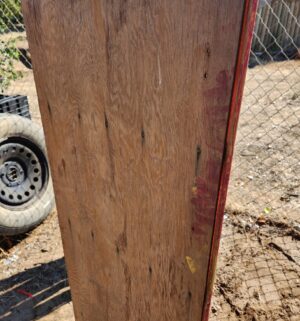 y64- wooden corner shelf. Good shape - Image 3