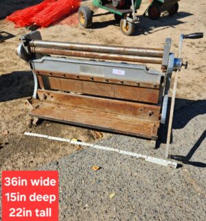 y68- Central Machinery Sheet Metal Brake - Image 1