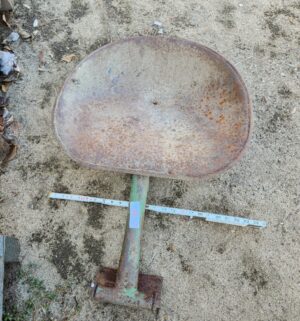 y76- antique john deere tractor seat - Image 1