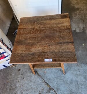 y106- vintage wooden table - Image 2