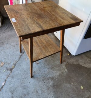 y106- vintage wooden table - Image 3