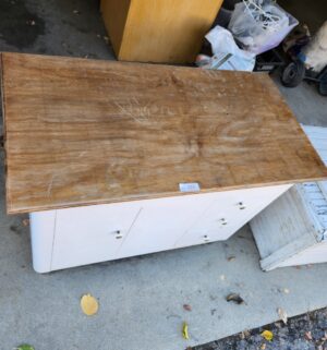 y115- Hamilton Mid Century Utility Cabinet - Image 2