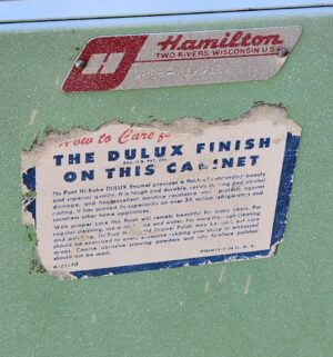 y115- Hamilton Mid Century Utility Cabinet - Image 4