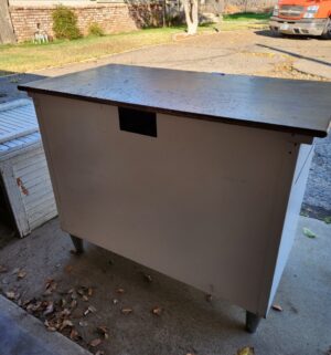y115- Hamilton Mid Century Utility Cabinet - Image 5
