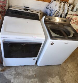 y119- Whirlpool Washer & Electric Dryer Set. Fully Tested. Uninstalled 10-16-25 - Image 1