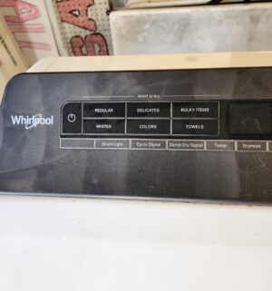 y119- Whirlpool Washer & Electric Dryer Set. Fully Tested. Uninstalled 10-16-25 - Image 9