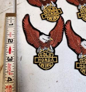 y132- Honda Gold Wing Logo Patches - Image 2