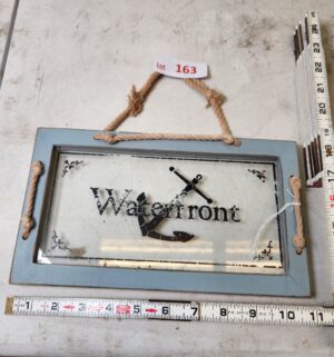 y163- waterfront wall art - Image 1