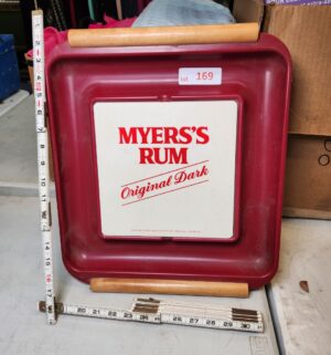 y169- Myers Rum Advertising Tray - Image 1