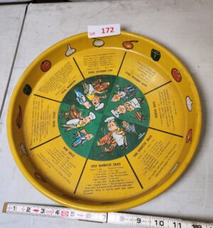 y172- Masonware metal serving tray - Image 1