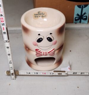 y179- Smiling Smores fondue server - Image 1