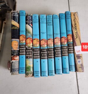 y189- hardy boy books, huckleberry fin book - Image 1