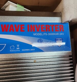 y213- giandel pure sine wave inverter 3000w. Model PS-300KAR-24V - Image 3