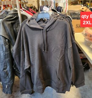 y226- Mens Boxy Hoodie. Qty 8 size 2XL